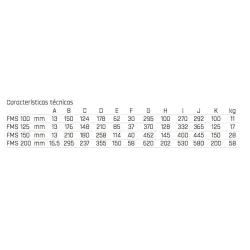 MORDAZA FMS 100 PRECISION