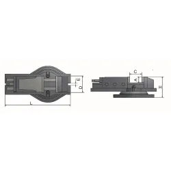 MORDAZA HIDRAULICA HMS-100