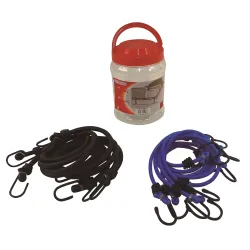 PACK SUJECIÓN B10SMO: 4U Ø6MM X 1M + 6U Ø8MM X 0,6M - COLORES SURTIDOS