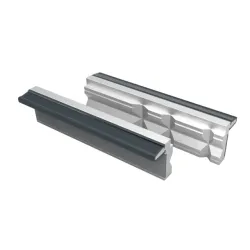 Par de mordazas de aluminio doble ranurado, magn?ticas, 150mm