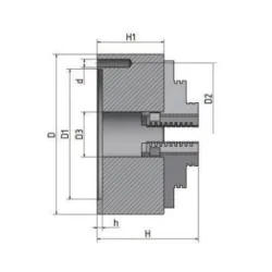 PLATO 3 GARRAS 100MM QUANTUM