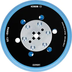 Plato de lija EXPERT Multihole Universal, 125 mm, duro