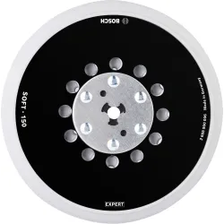 Plato de lija EXPERT Multihole Universal, 150 mm, blando