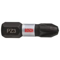 PRO Pozidriv Impact Punta:PZ3:25mm:2u