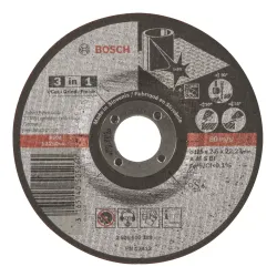 PRO Stainless Steel and Metal 3-in-1 Disc, 125 x 2,5 x 22,23 mm