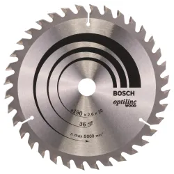 PRO Wood Circular:190x2,6x20/16:36D