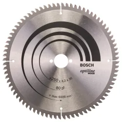 PRO Wood Circular:250x3.2x30:80D