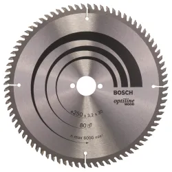 PRO Wood Circular:250x3.2x30:80D