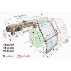 PROTECCION DE TORNO PTO 20/600