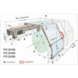 PROTECCION DE TORNO PTO 20/800