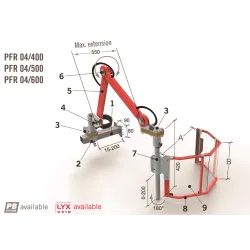 PROTECTOR FRESADORA PFR 04/400