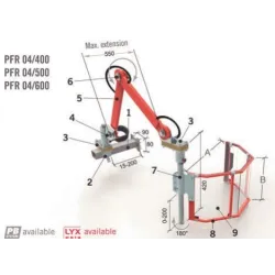 PROTECTOR FRESADORA PFR 04/600