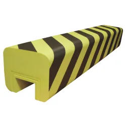 PROTECTOR PARA RACK PUX401 - AMARILLO/NEGRO 1000X180X160MM