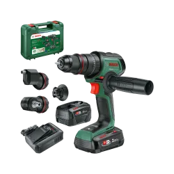 PSB AdvancedImpact 18V-80 Quicksnap (2,0 Ah + 4,0 Ah) + AL18V-44 (Set - 3 attachments)