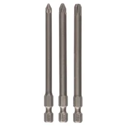 Punta Extradura Pz1/2/3x89mm: set  3 uds