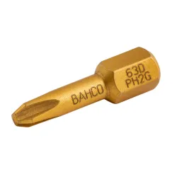 Puntas de diamante de 1/4" para tornillos Phillips para escayola de 25 mm