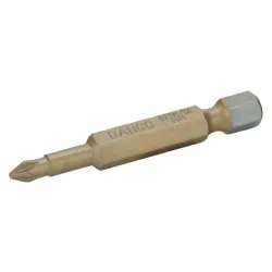 Puntas de torsión TiN de 1/4" para tornillos Phillips de 50 mm