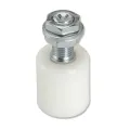 Rodillo guia Nylon d.25X40