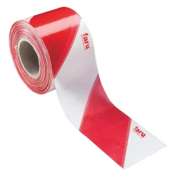 ROLLO BLANCO/ROJO 250M  FARU