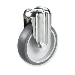 Rotante inox fijo d.125 Caucho
