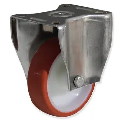 Rotante inox fijo d.125 Poliuretano