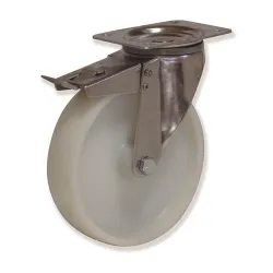 Rotante inox girt d.125 Nylon con freno