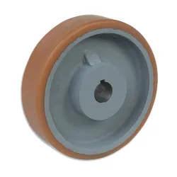 Rueda d.150 Vulkollan Chavetero