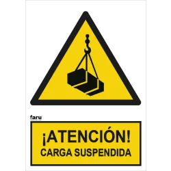 SEÑAL ATENCION CARGA SUSPENDIDA