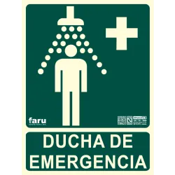 SEÑAL DUCHA DE EMERGENCIA