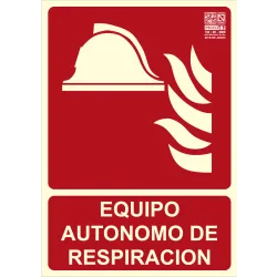 SEÑAL EQUIPO AUTO. DE RESPIRACION