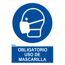 SEÑAL  OB USO DE MASCARILLA