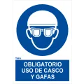 SEÑAL OBLIG USO CASCOS GAFAS