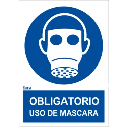 SEÑAL OBLIGAT USO MASCARA