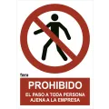 SEÑAL PR PASO A TODA PERSONA AJENA  EMPR