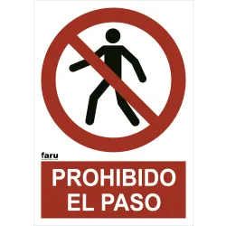 SEÑAL PROH. EL PASO