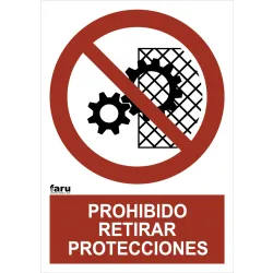 SEÑAL PROH RETIRAR PROTECCI