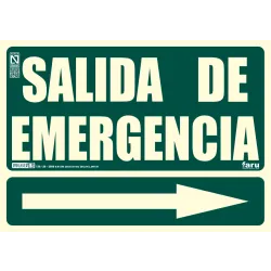 SEÑAL SALIDA DE EMERGENCIA DCHA