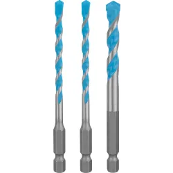 Set de 3 brocas EXPERT HEX-9 MultiConstruction de 5/6/8 mm