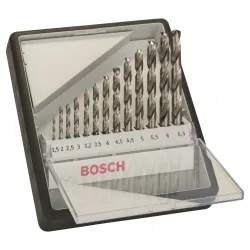 Set de brocas helicoidales PRO Metal HSS-G, 13 uds.