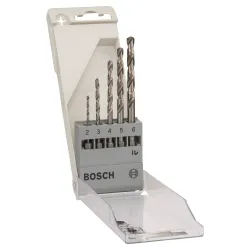Set de brocas helicoidales PRO Metal HSS-G Hex, 5 uds.