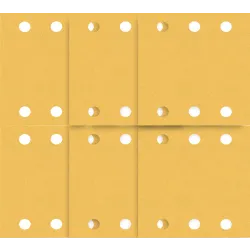 Set de papel de lija EXPERT C470 para lijadoras orbitales de 115 x 140 mm, G 2x40/2x60/2x80/2x120/2x180, 10 unidades