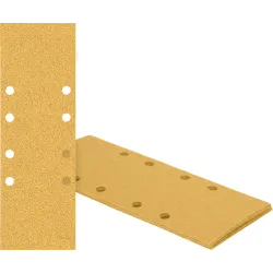 Set de papel de lija EXPERT C470 para lijadoras orbitales de 93 x 230 mm, G 3x60/4x80/3x120, 10 unidades