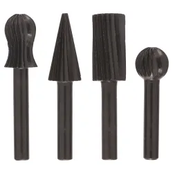 Set escofinas (cón,cilíndr,red): 13x56mm
