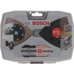 Sets Starlock Best of Sanding 2+1
(AVZ 32 RT4, AVZ 90 RT6, AVZ 93 G + 3× hojas de lija F460)