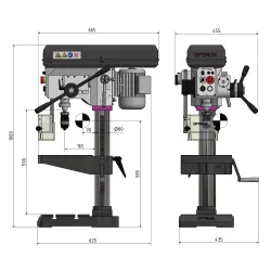 TALADRO OPTIDRILL DH 28FT - 400V