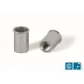 % TUERCA M-4 LISA Ø 6,30 BAJA ACERO A3K 0,5<E<2,0
