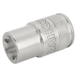 Vaso 1/2" Torx Hembra, E8