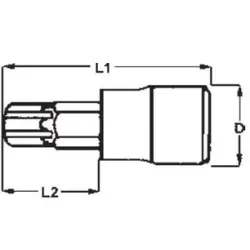 VASO 3/8"  TPX10 M381210-C