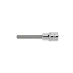 Vaso con punta 1/2" hexagonal 7mm, 100mm