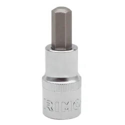 Vaso con punta 1/2" hexagonal 7mm, 60mm